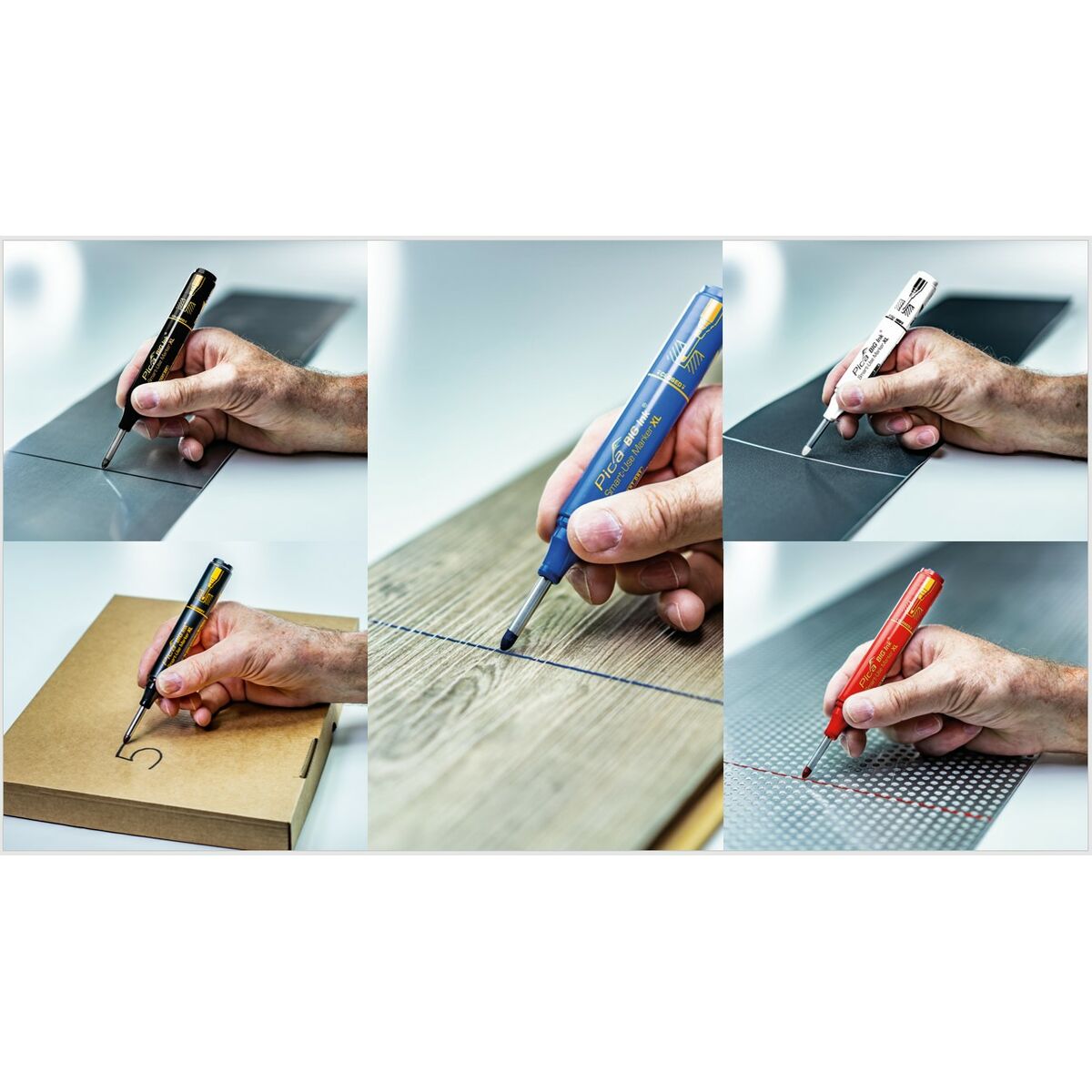 Marker Pica BIG Ink XL Roșu - Birou și papetărie, Pixuri, creioane și articole de scris