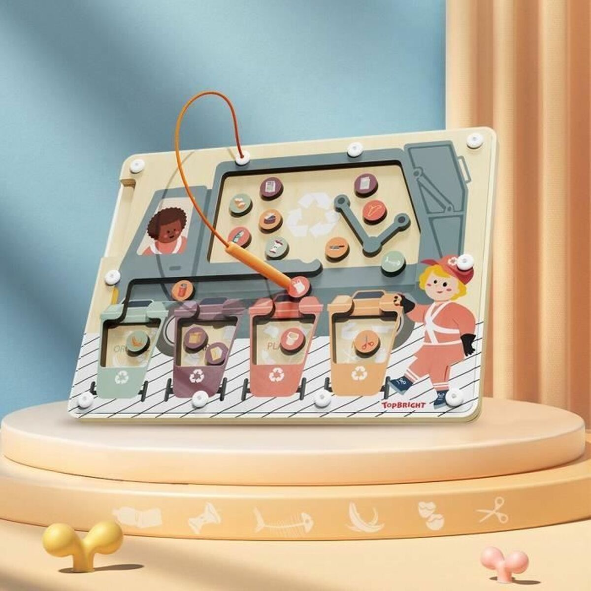 Centru de activităţi TOP BRIGHT - Bebelus, Jucăriile copilăriei timpurii