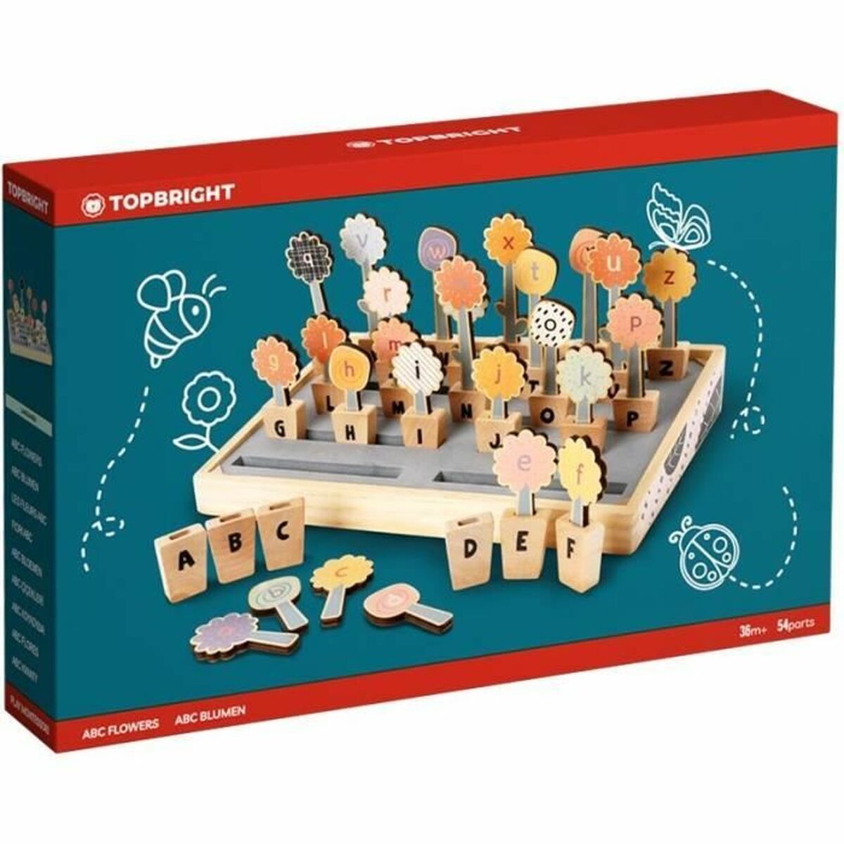 Blocuri Stivuibile TOP BRIGHT - Bebelus, Jucăriile copilăriei timpurii