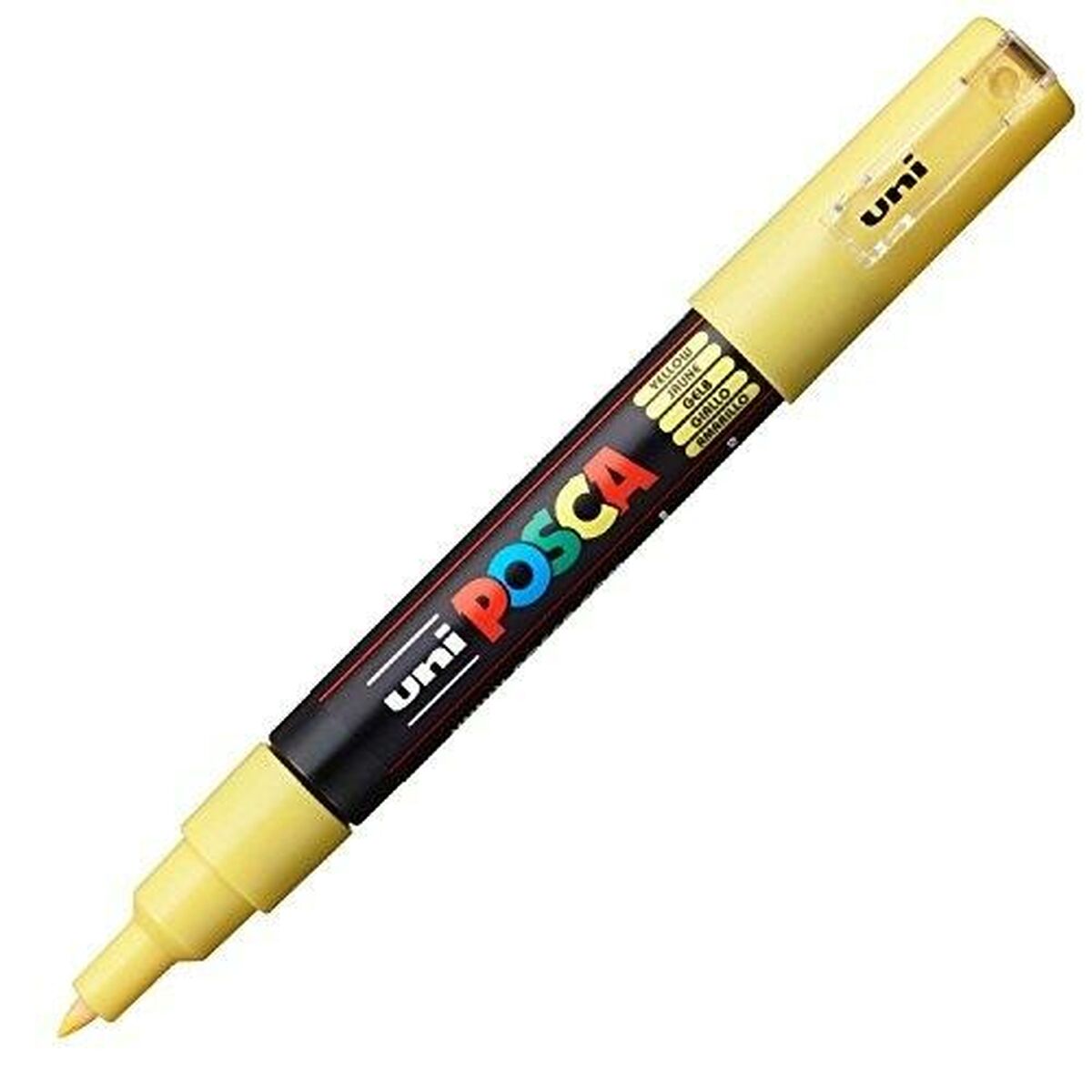 Cariocă POSCA PC-1M Galben (6 Unități) (12 Unități) - Birou și papetărie, Pixuri, creioane și articole de scris