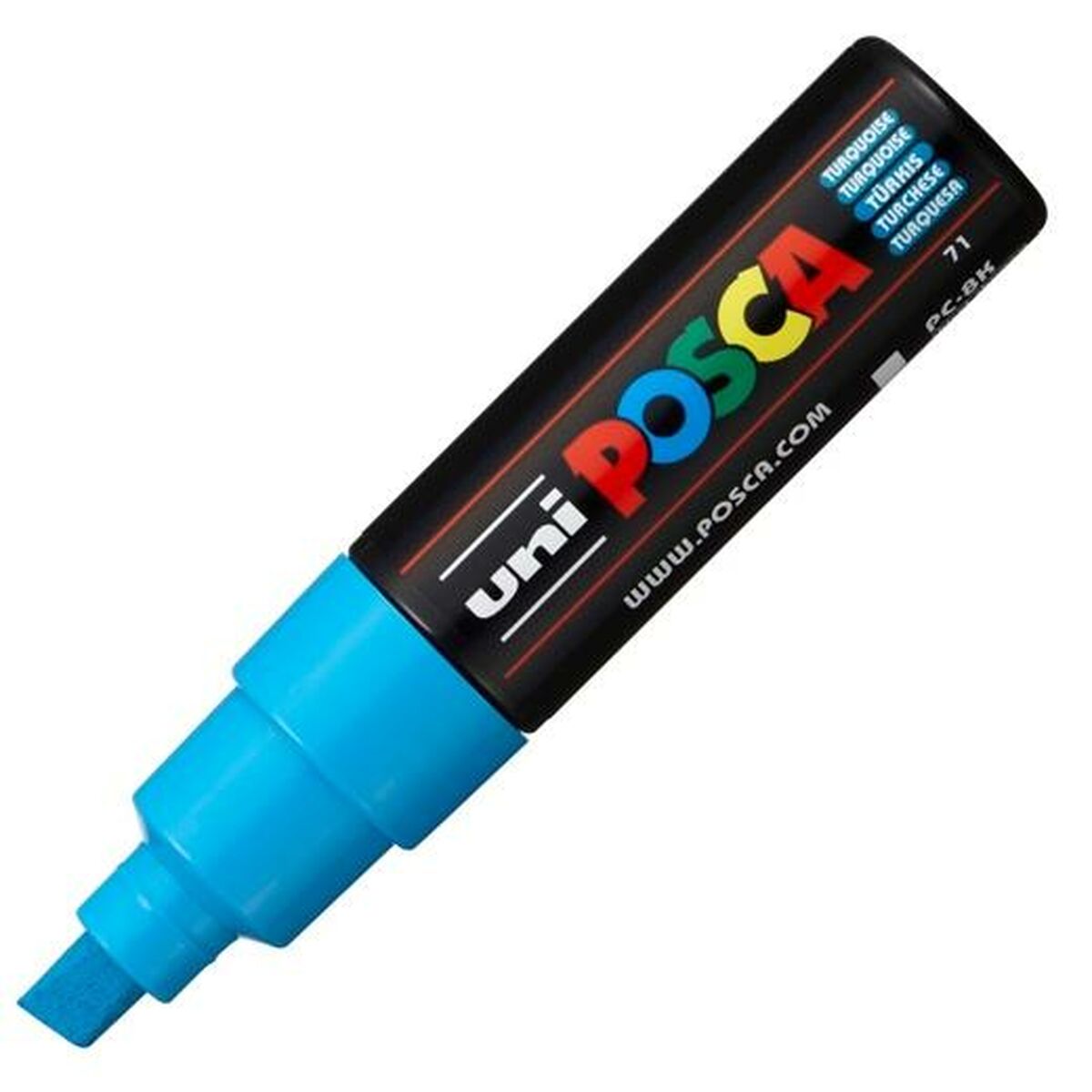Cariocă POSCA PC-8K Turquoise (6 Unități) - Birou și papetărie, Pixuri, creioane și articole de scris