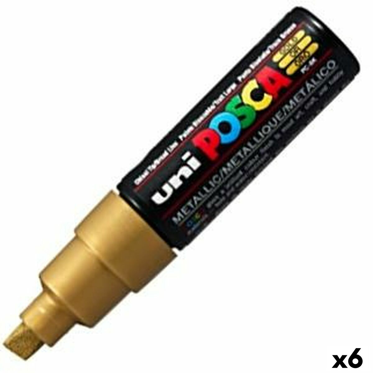Carioci POSCA PC-8K Auriu* 6 Unități - Birou și papetărie, Pixuri, creioane și articole de scris