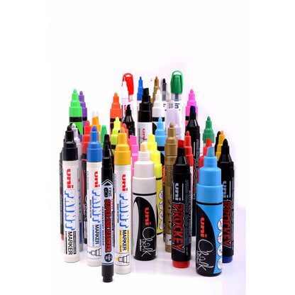 Marker pentru tablă albă Uni-Ball 6 Piese (6 Unități) - Birou și papetărie, Pixuri, creioane și articole de scris