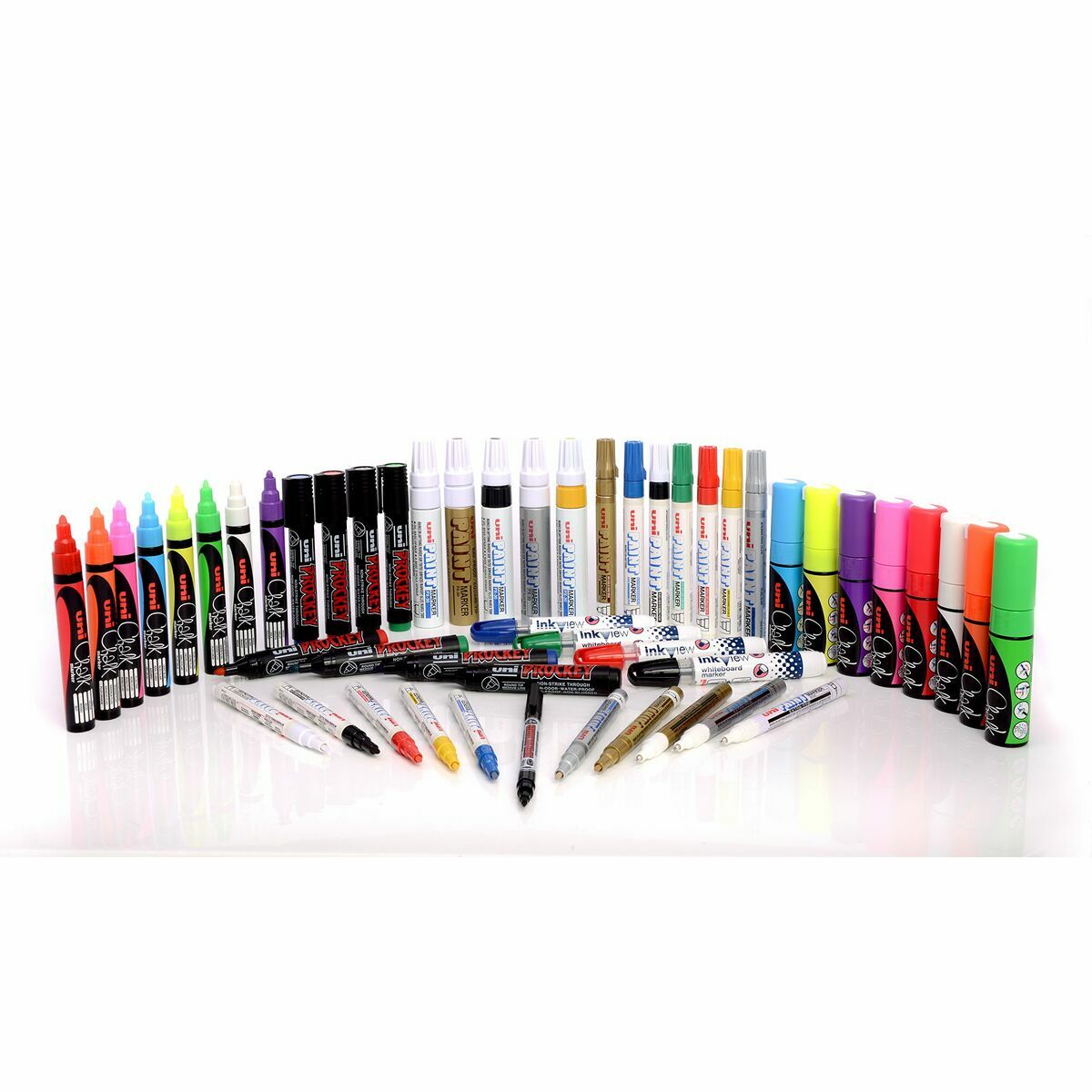 Marker pentru tablă albă Uni-Ball (6 Unități) - Birou și papetărie, Pixuri, creioane și articole de scris