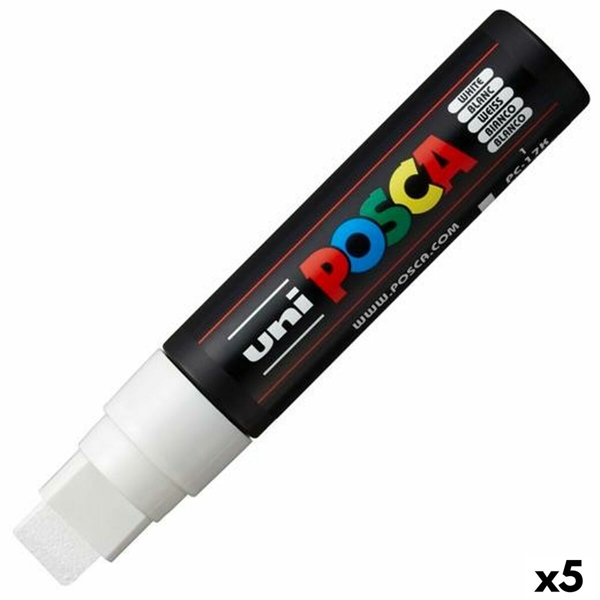 Carioci POSCA PC-17K Alb 5 Unități - Birou și papetărie, Pixuri, creioane și articole de scris