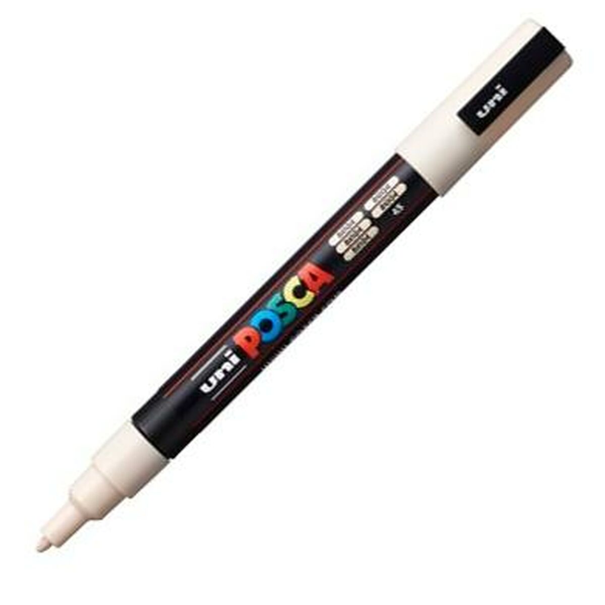 Marcaj de vopsea acrilică POSCA PC-3M Bej 0,9-1,3 mm (6 Unități) - Birou și papetărie, Pixuri, creioane și articole de scris