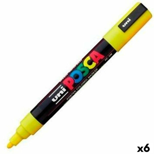 Carioci POSCA PC-5M Maro (6 Unități) - Birou și papetărie, Pixuri, creioane și articole de scris