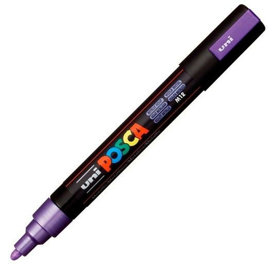Cariocă POSCA PC-5M Violet (6 Unități) - Birou și papetărie, Pixuri, creioane și articole de scris