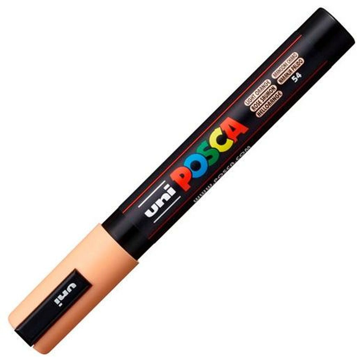 Carioci POSCA PC-5M Portocaliu (6 Unități) - Birou și papetărie, Pixuri, creioane și articole de scris