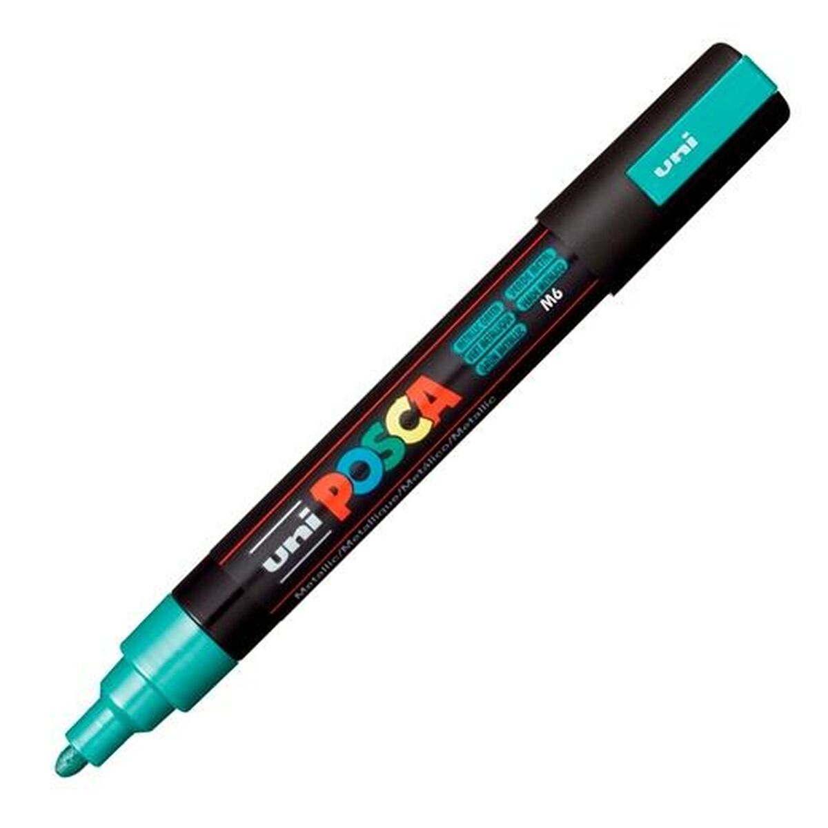 Carioci POSCA PC-5M Verde (6 Unități) - Birou și papetărie, Pixuri, creioane și articole de scris