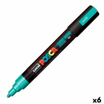 Carioci POSCA PC-5M Verde (6 Unități) - Birou și papetărie, Pixuri, creioane și articole de scris