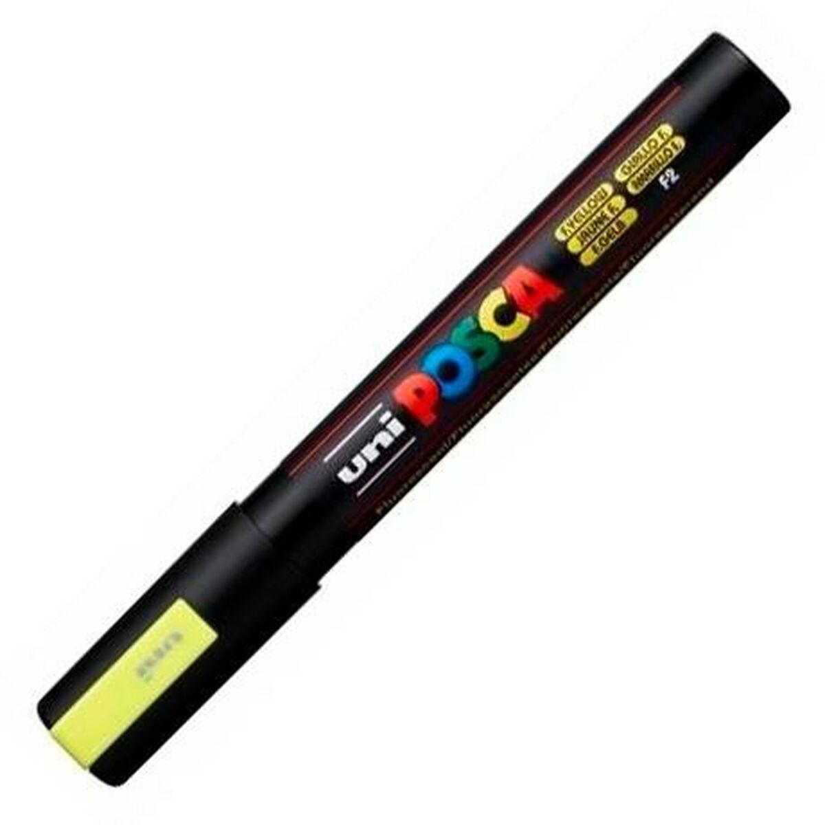 Carioci POSCA PC-5M Galben (6 Unități) - Birou și papetărie, Pixuri, creioane și articole de scris