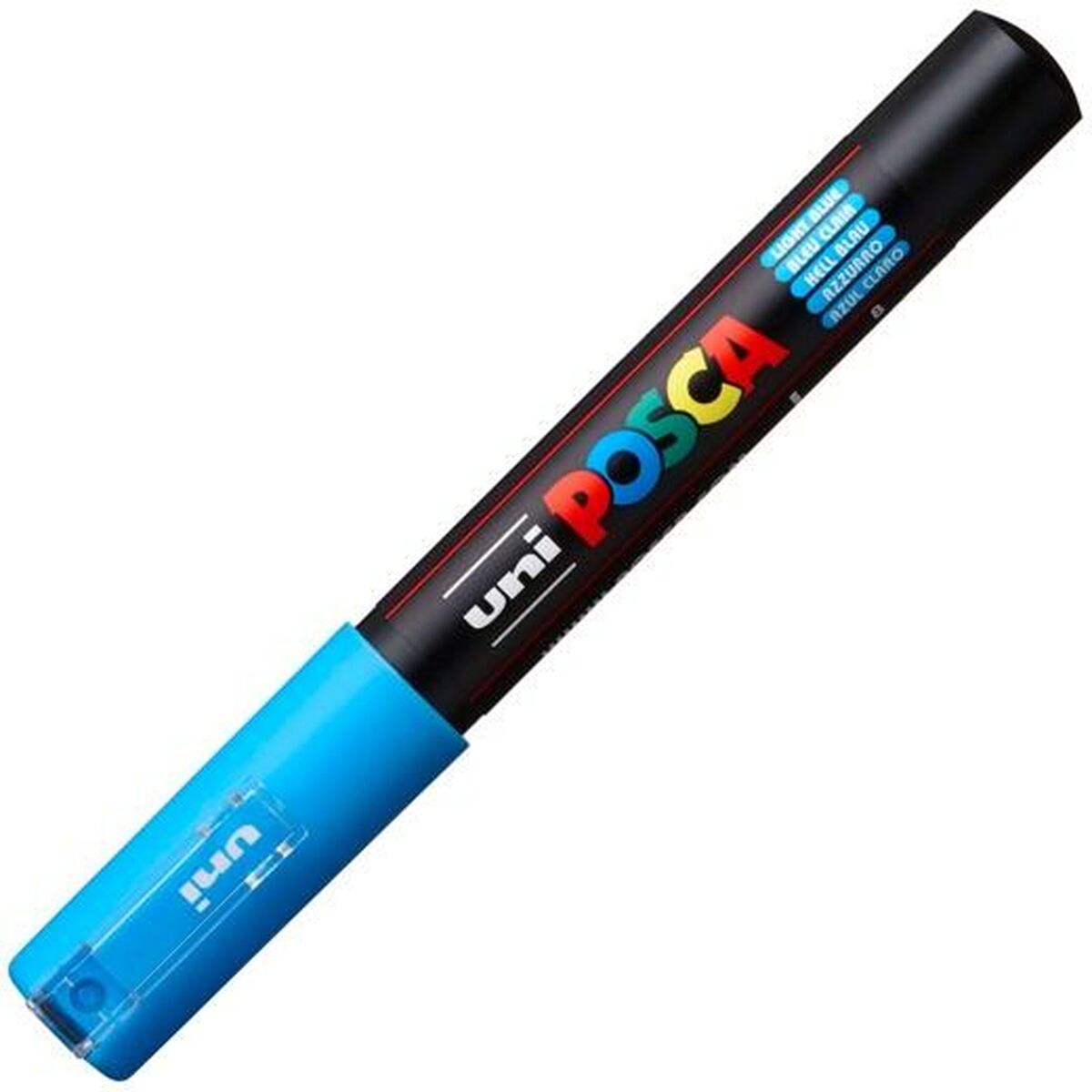 Cariocă POSCA PC-1M Albastru Albastru deschis (6 Unități) - Birou și papetărie, Pixuri, creioane și articole de scris