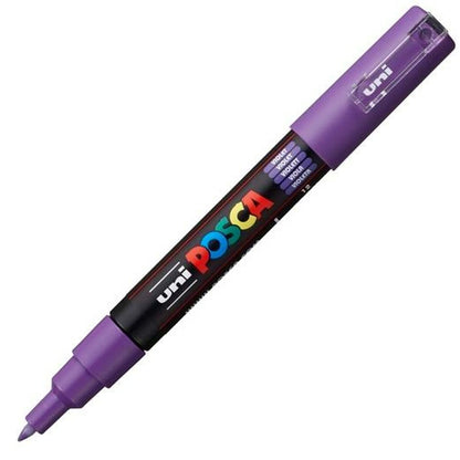 Carioci POSCA PC-1M Violet (6 Unități) - Birou și papetărie, Pixuri, creioane și articole de scris
