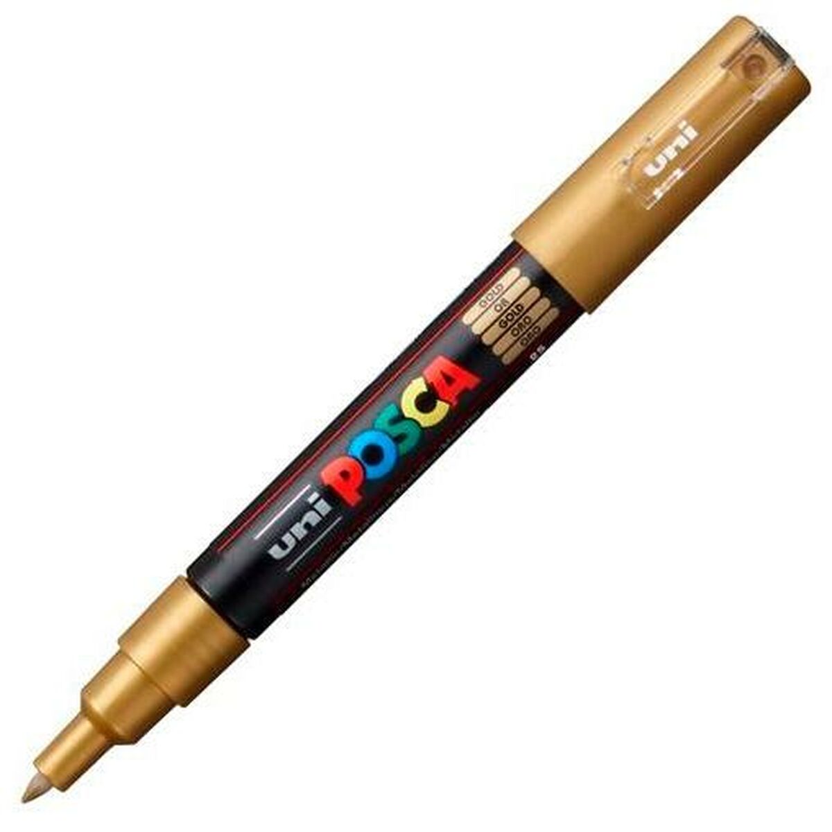 Carioci POSCA PC-1M Auriu* (6 Unități) - Birou și papetărie, Pixuri, creioane și articole de scris