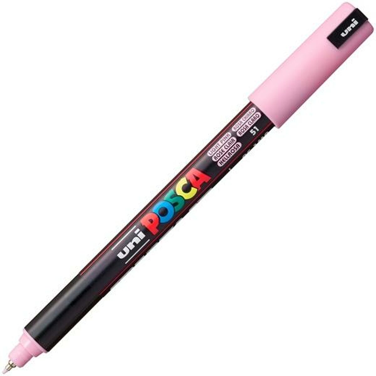 Carioci POSCA Roz deschis (6 Unități) - Birou și papetărie, Pixuri, creioane și articole de scris