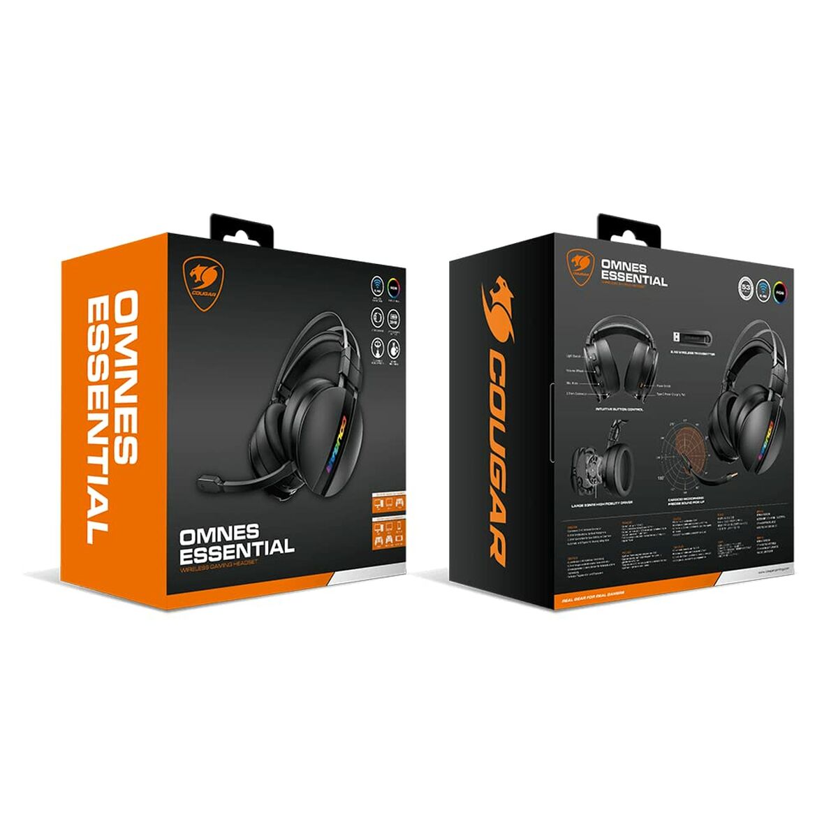 Căști cu Microfon Gaming Cougar Omnes Essential - Electronică, Joc video
