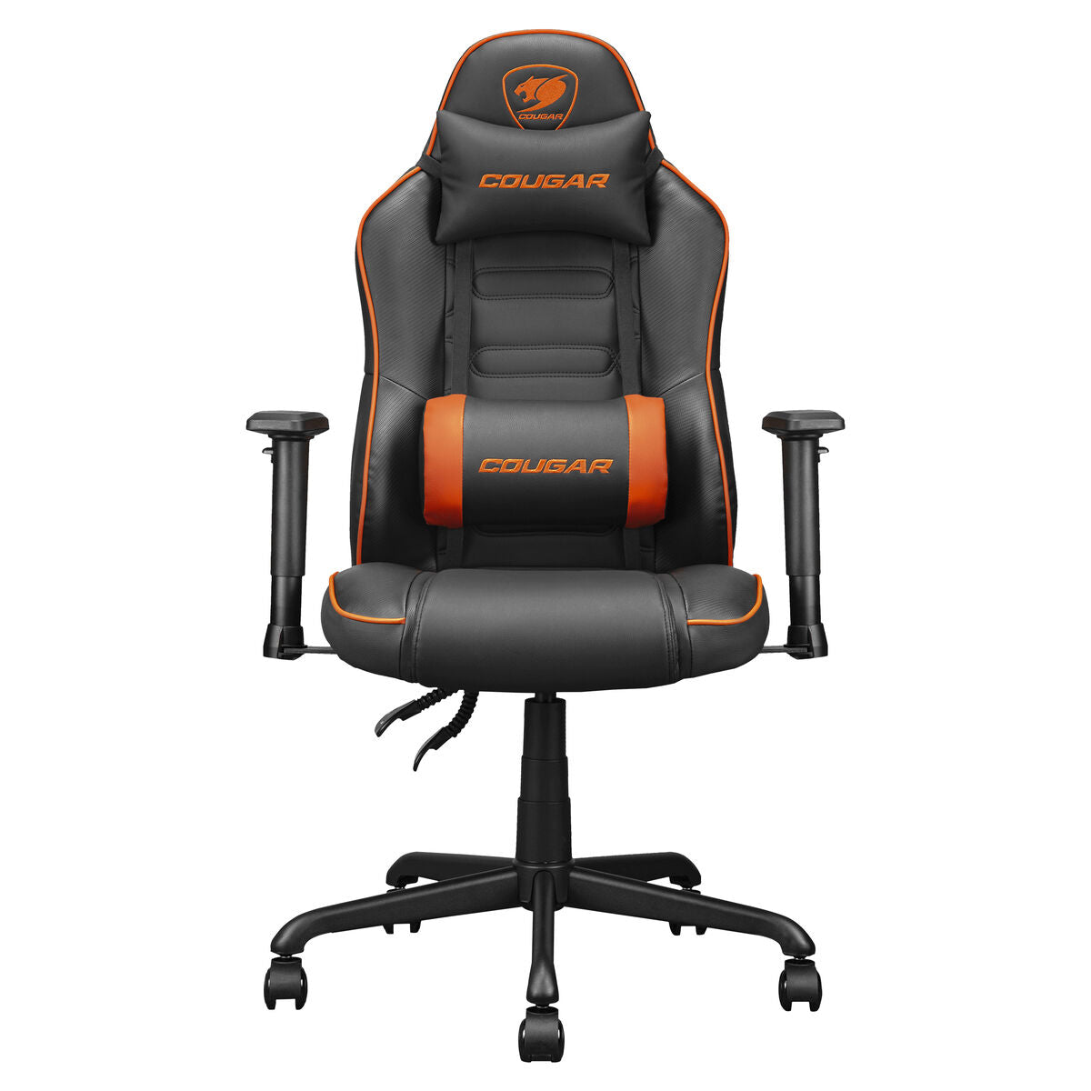 Scaun Gaming Cougar Fusion S Negru Negru/Portocaliu - Acasă și bucătărie, Mobilă