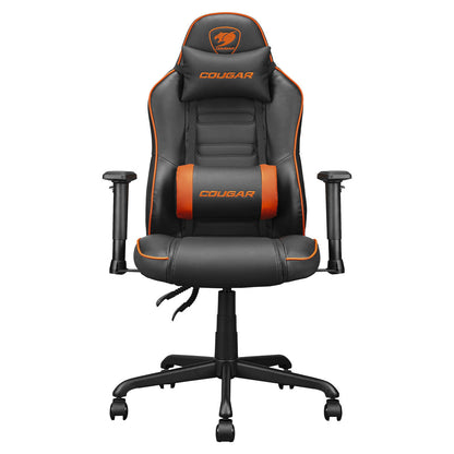 Scaun Gaming Cougar Fusion S Negru Negru/Portocaliu - Acasă și bucătărie, Mobilă