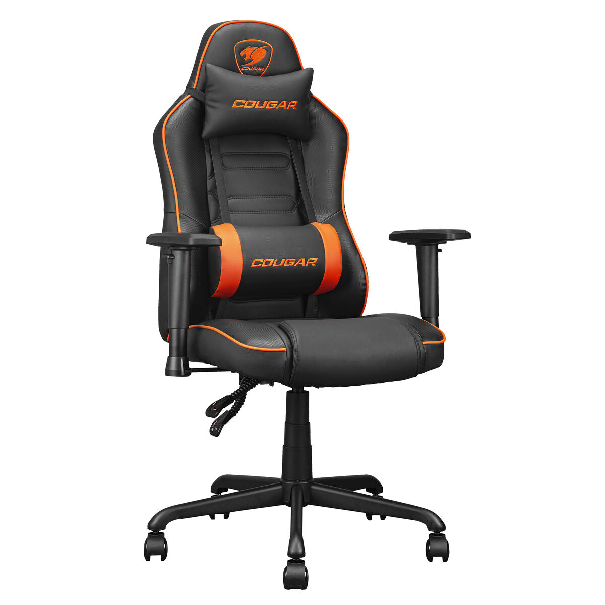 Scaun Gaming Cougar Fusion S Negru Negru/Portocaliu - Acasă și bucătărie, Mobilă