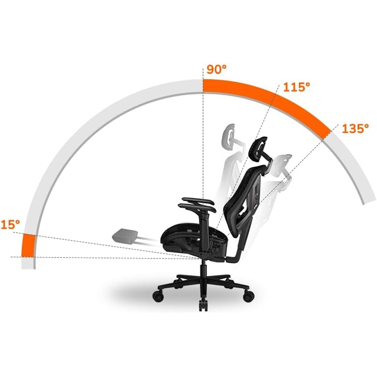 Scaun Gaming Cougar 3MSPDGRB.0001 Negru - Acasă și bucătărie, Mobilă