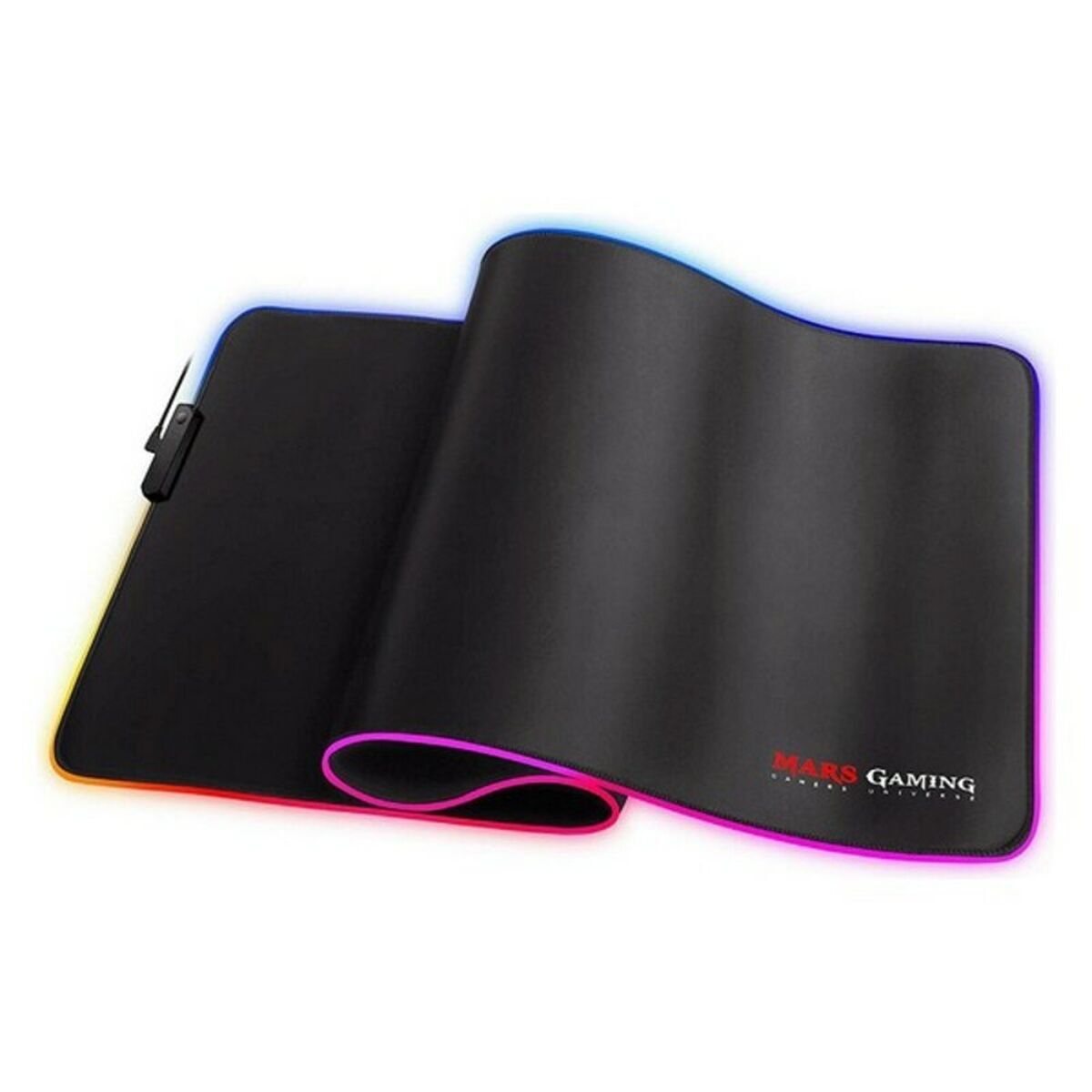 Covoraș Gaming cu Iluminat LED Mars Gaming MMPRGB2 Negru - Tehnică de calcul, Accesorii