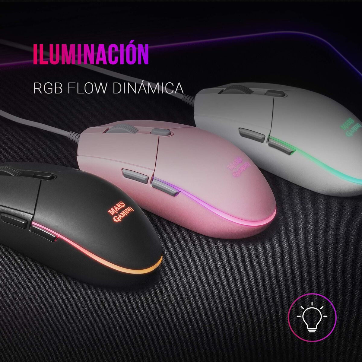Mouse Gaming Mars Gaming MMG - Electronică, Joc video