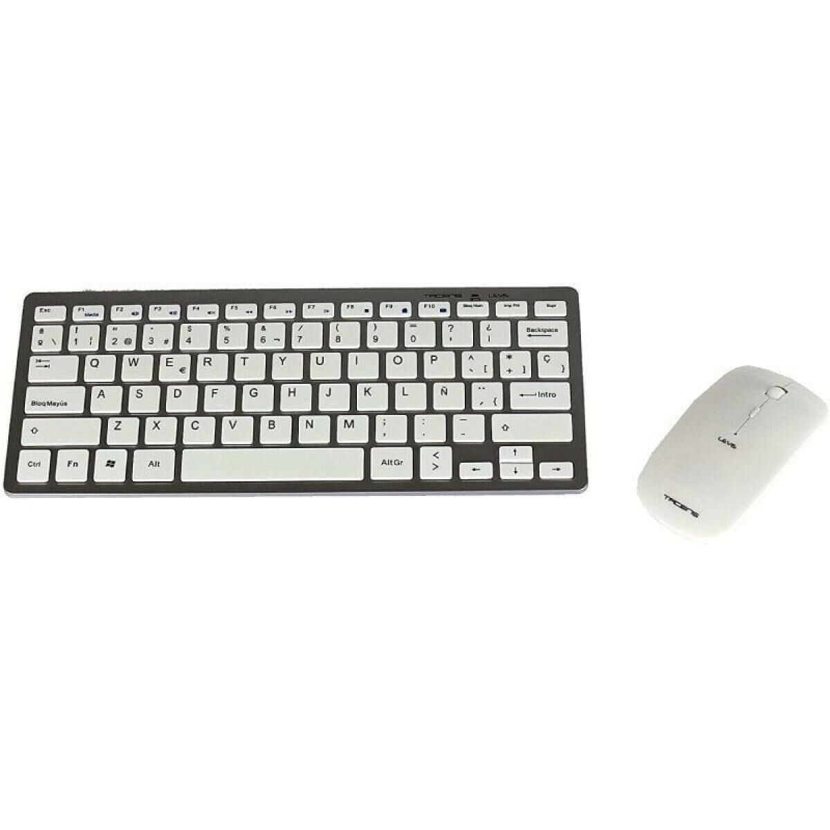 Tastatură și Mouse Fără Fir Tacens Levis Combo V2 Alb Gaming - Tehnică de calcul, Accesorii