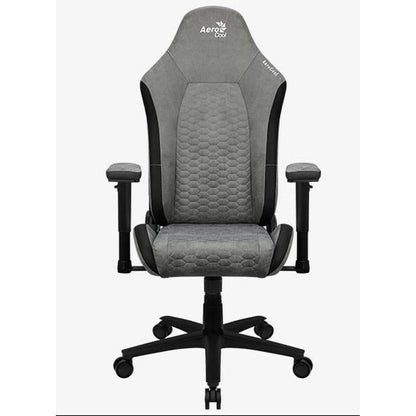 Scaun Gaming Aerocool Crown AeroSuede Negru Gri - Acasă și bucătărie, Mobilă