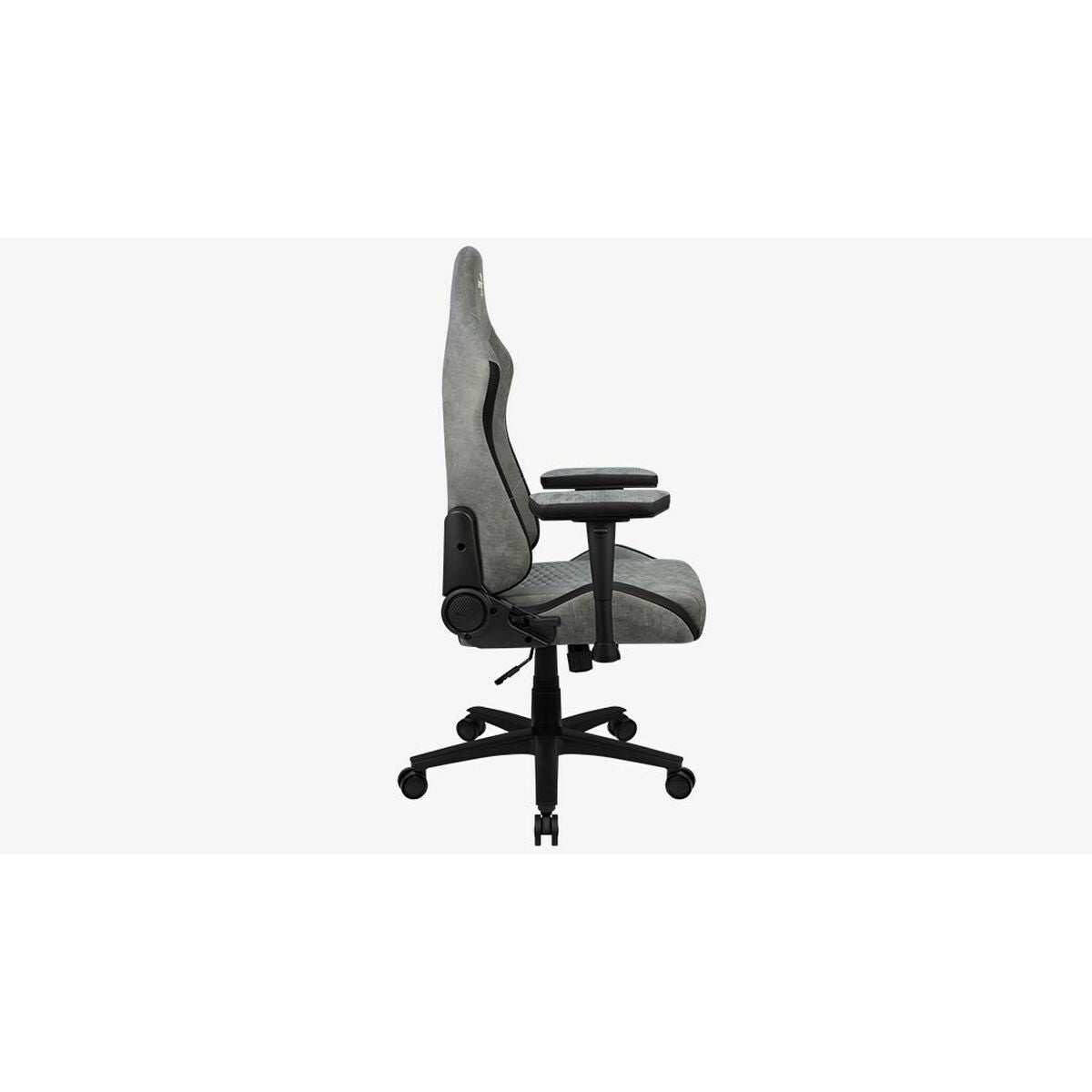 Scaun Gaming Aerocool Crown AeroSuede Negru Gri - Acasă și bucătărie, Mobilă