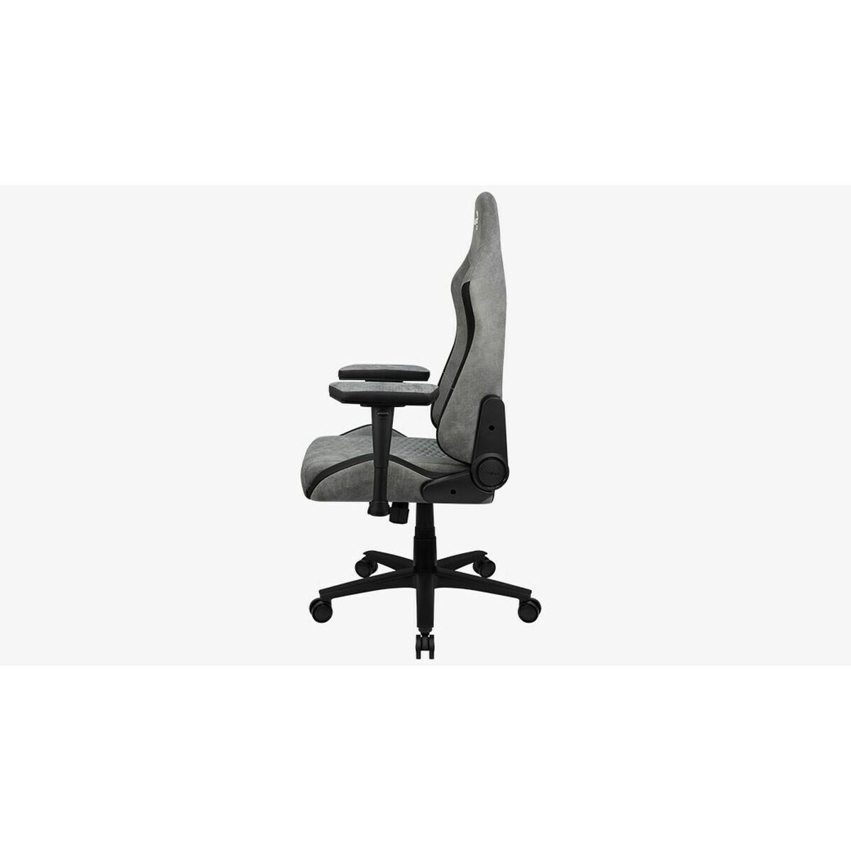 Scaun Gaming Aerocool Crown AeroSuede Negru Gri - Acasă și bucătărie, Mobilă