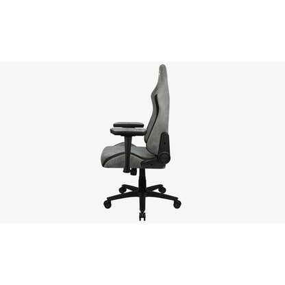 Scaun Gaming Aerocool Crown AeroSuede Negru Gri - Acasă și bucătărie, Mobilă