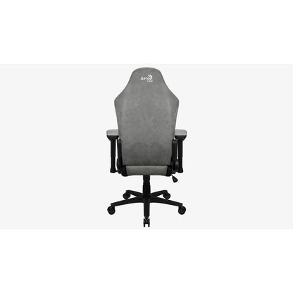 Scaun Gaming Aerocool Crown AeroSuede Negru Gri - Acasă și bucătărie, Mobilă