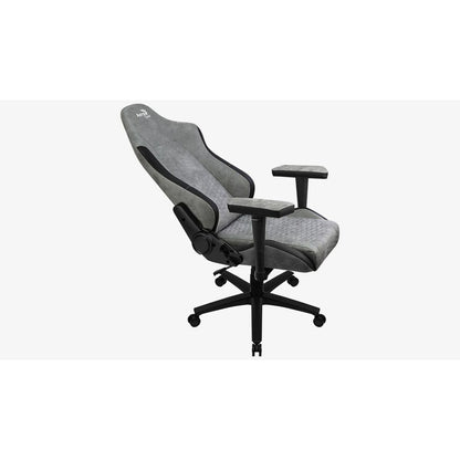 Scaun Gaming Aerocool Crown AeroSuede Negru Gri - Acasă și bucătărie, Mobilă