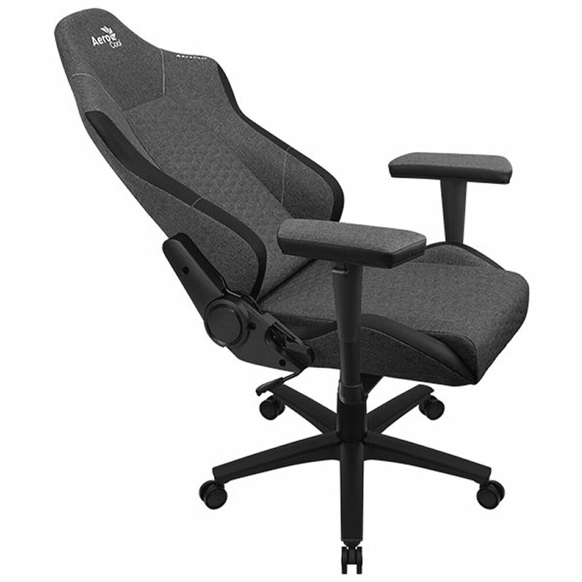 Scaun Gaming Aerocool CROWNASHBK Negru - Acasă și bucătărie, Mobilă