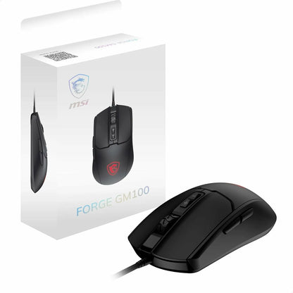 Mouse MSI FORGE GM100 Negru 6400 dpi - Tehnică de calcul, Accesorii