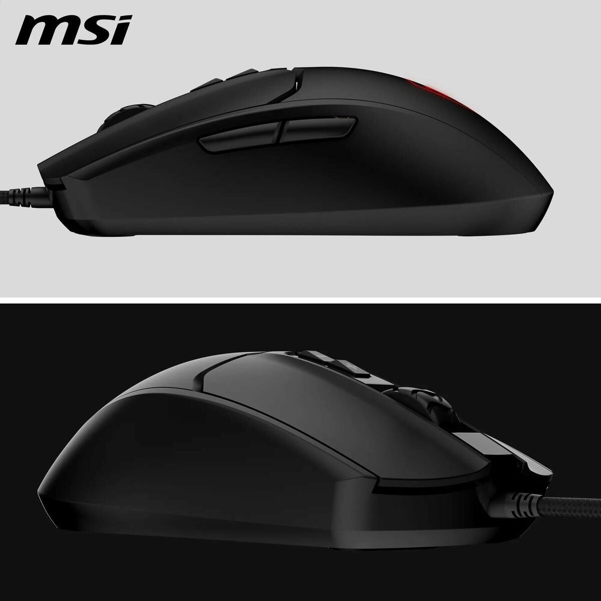 Mouse MSI FORGE GM100 Negru 6400 dpi - Tehnică de calcul, Accesorii