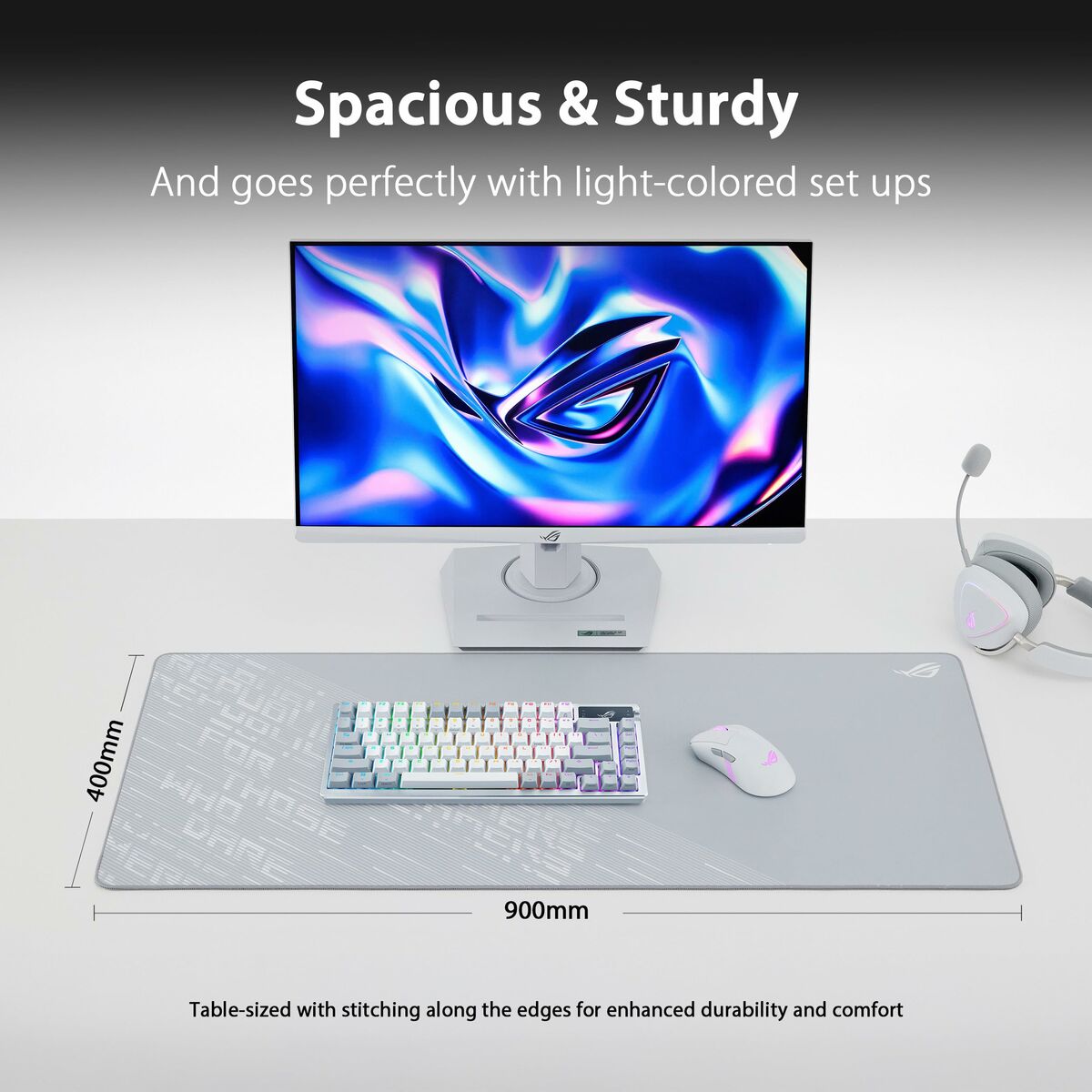 Covoraș de șoarece Asus 90MP03H0-BPUA00 Gri - Tehnică de calcul, Accesorii