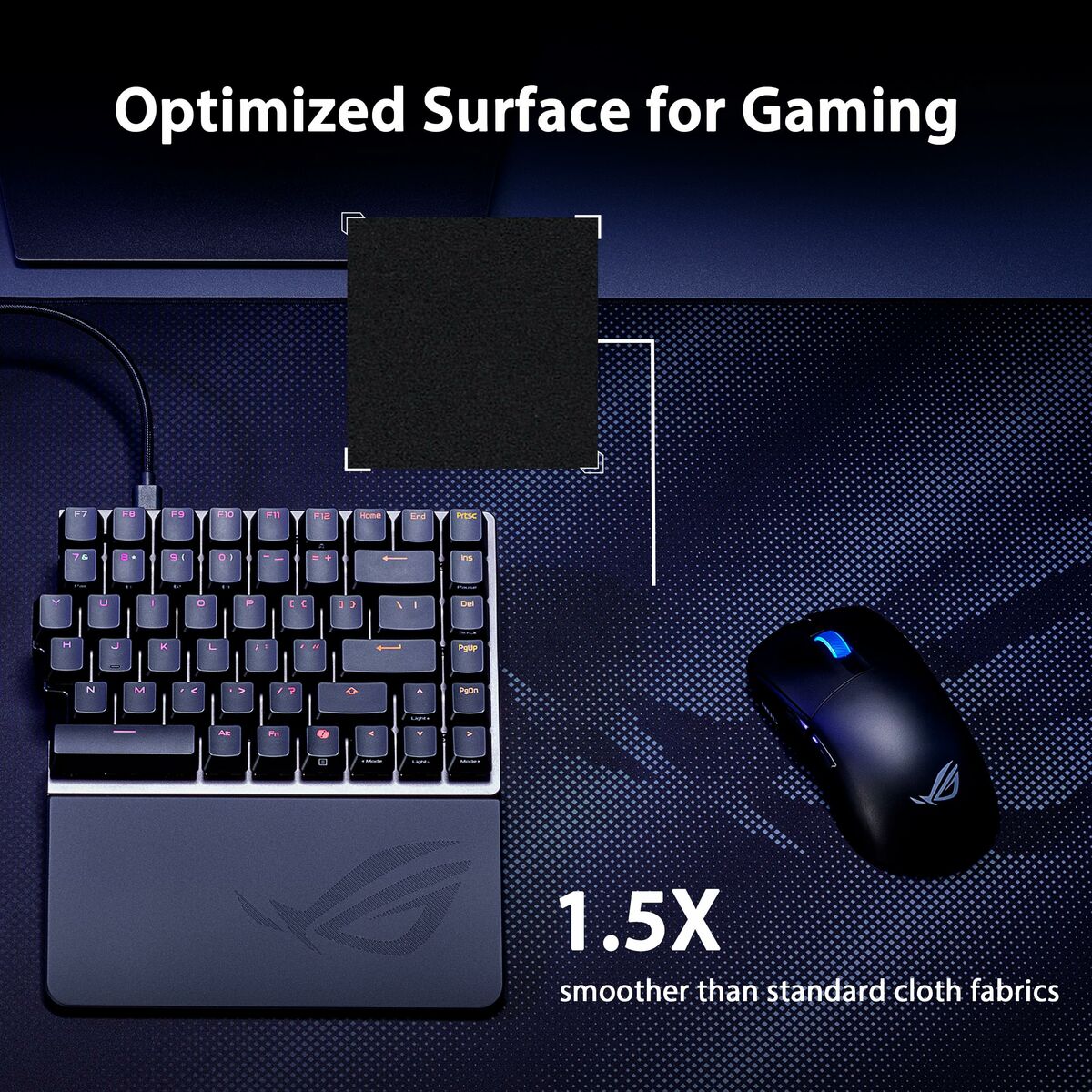 Covoraș de șoarece Asus 90MP04B0-BPUA00 Negru - Tehnică de calcul, Accesorii
