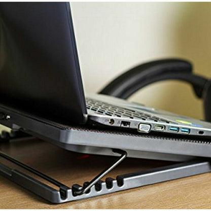 Bază de Răcire Gaming pentru Laptop Mars Gaming MNBC2 2 x USB 2.0 20 dBA 17" - Tehnică de calcul, Accesorii