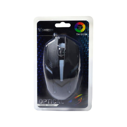 Mouse Gaming Vakoss TM-5133K Negru - Tehnică de calcul, Accesorii