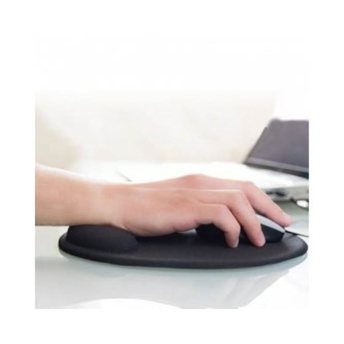 Covoraș antiderapant Vakoss PD-424 Negru Monocrom - Tehnică de calcul, Accesorii