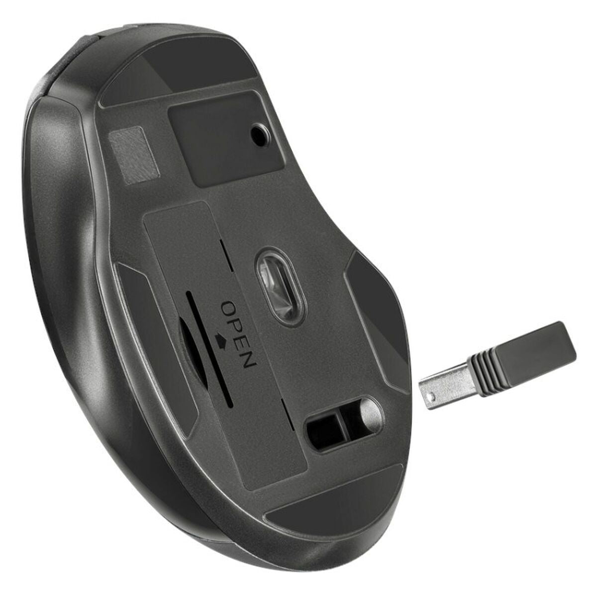 Mouse Fără Fir Optic Defender DEFENDER PRIME MB-053 RF SILENT Negru - Tehnică de calcul, Accesorii