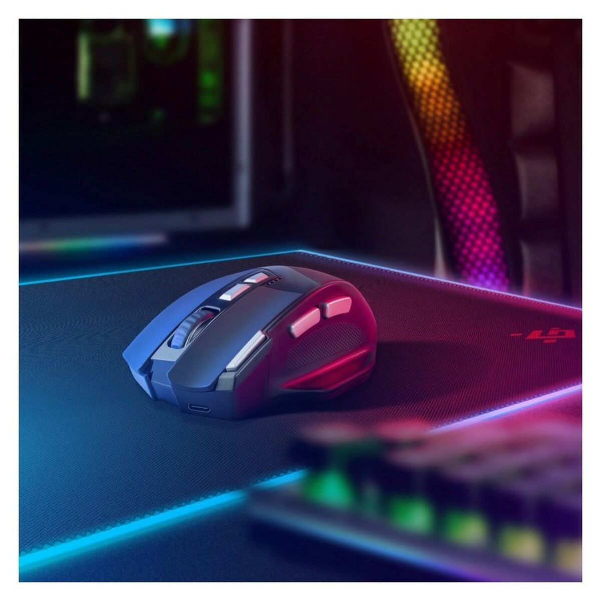 Mouse Gaming Defender GM-885 KNIGHT Negru 3200 DPI - Tehnică de calcul, Accesorii