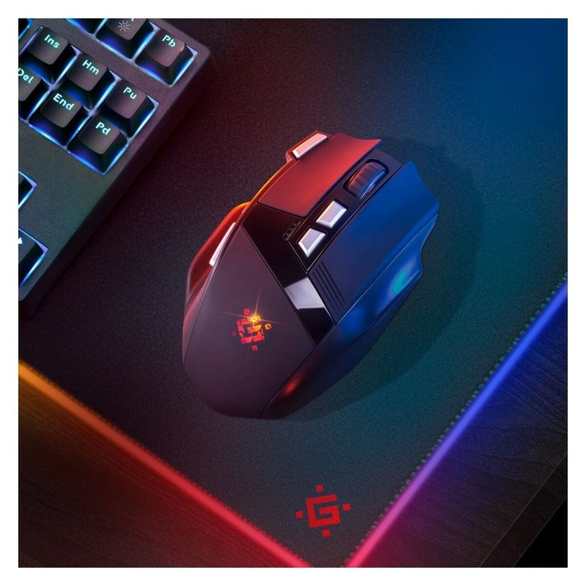 Mouse Gaming Defender GM-885 KNIGHT Negru 3200 DPI - Tehnică de calcul, Accesorii