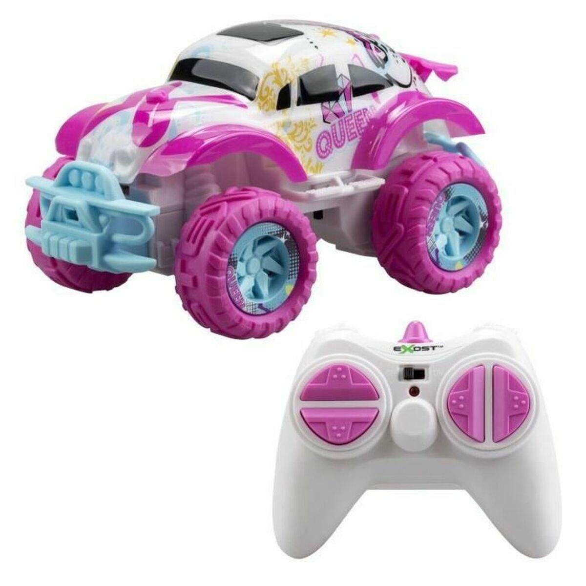 Mașină Radio Control Exost SL20269 Roz - Jucarii si jocuri, Vehicule