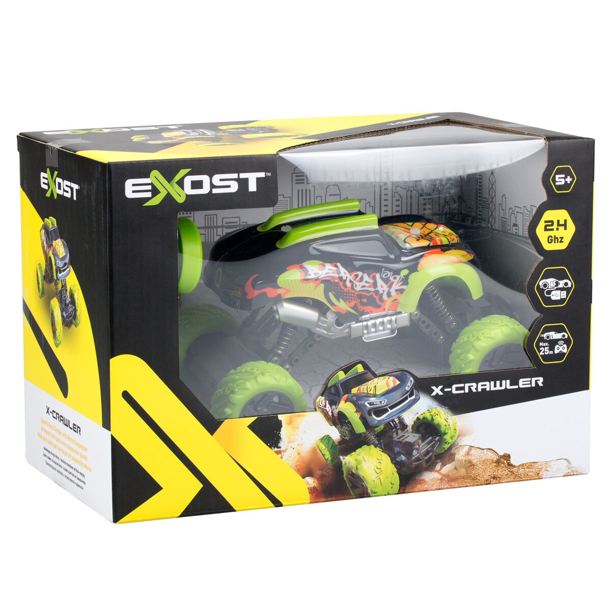 Mașină Radio Control Exost CRAWLER 4 x 4 1:24 - Jucarii si jocuri, Vehicule