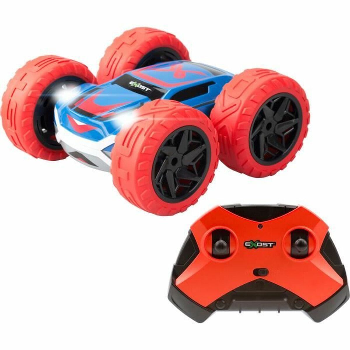 Mașină Radio Control Exost Gri Roșu - Jucarii si jocuri, Vehicule