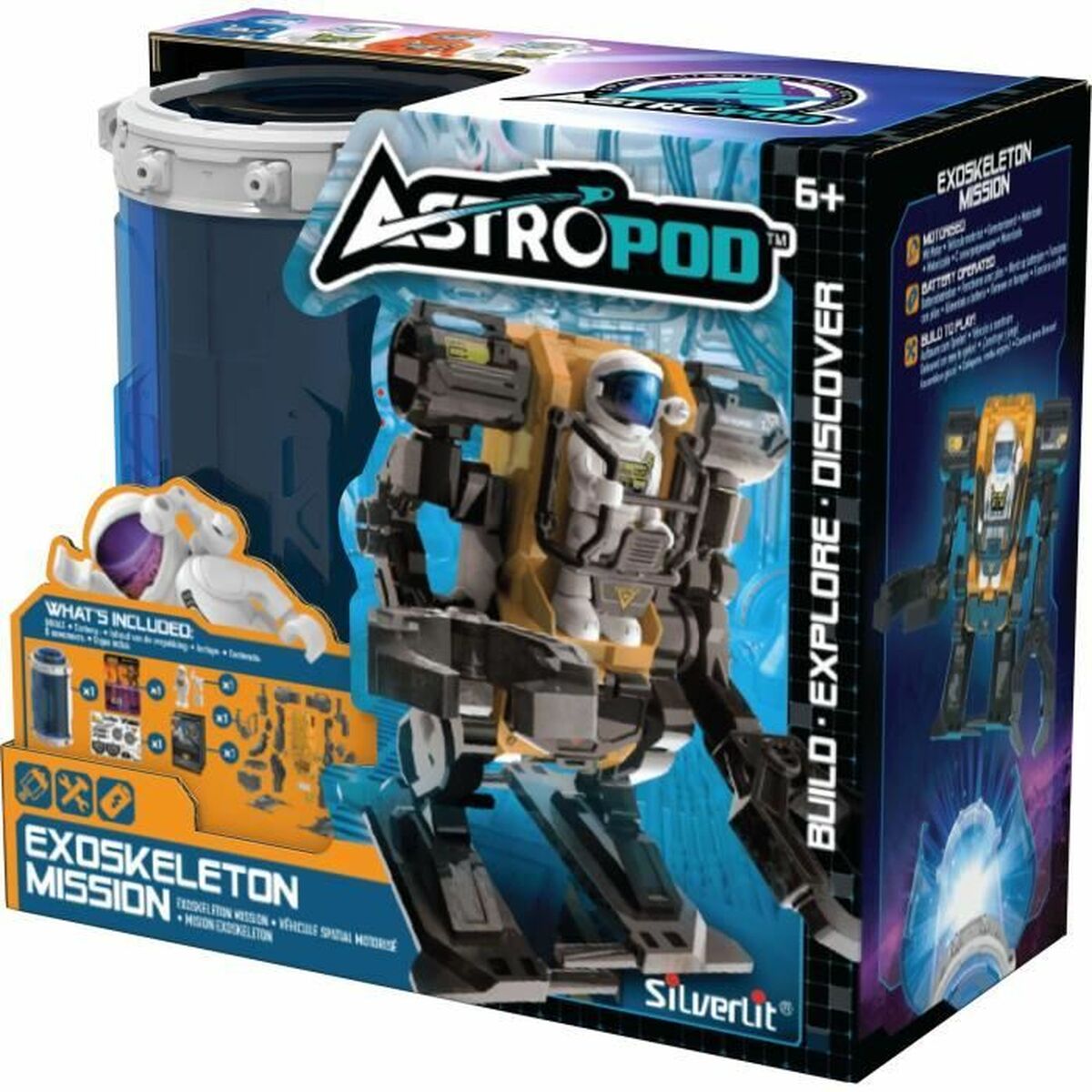 Playset Silverlit Exoskeleton Mission Astropod - Jucarii si jocuri, Păpuși și figurine