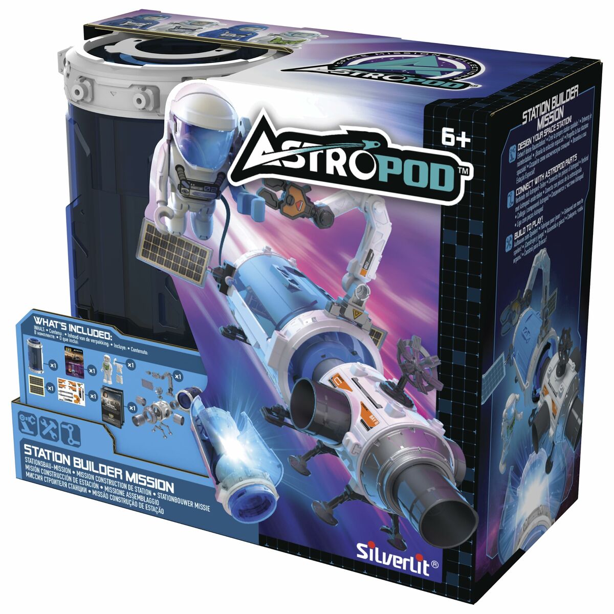 Playset Silverlit The space station connector - Jucarii si jocuri, Păpuși și figurine